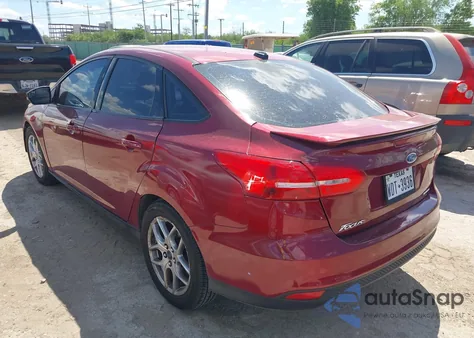 2015 Ford Focus Se from USA, damaged, VIN 1FADP3F2XFL363555